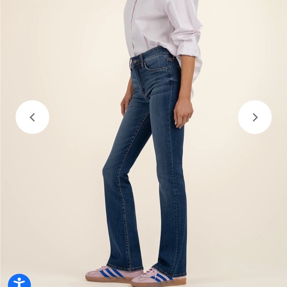 Like new Kut from the Kloth Natalie High Rise Bootcut Jean size 8 - Picture 3 of 9